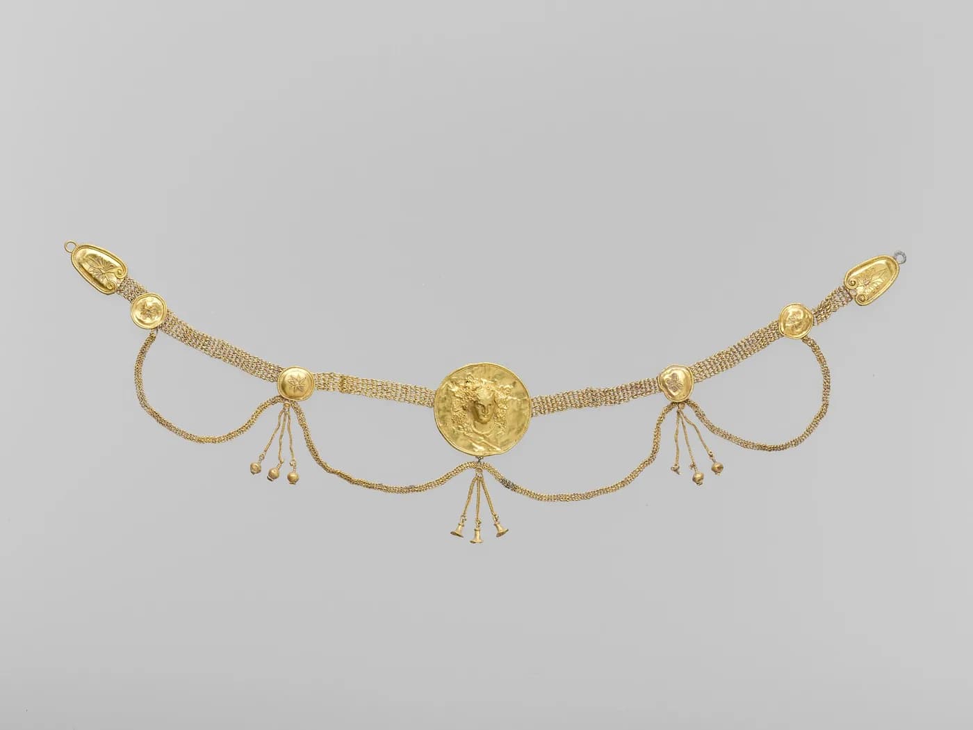 Sunburst Gold Collar — view 2